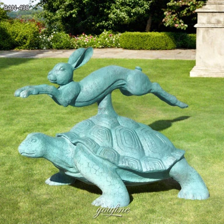 bronze The Tortoise and the Hare