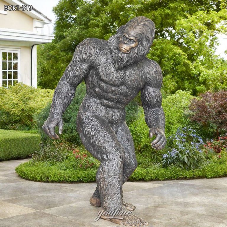 8 foot bigfoot statue