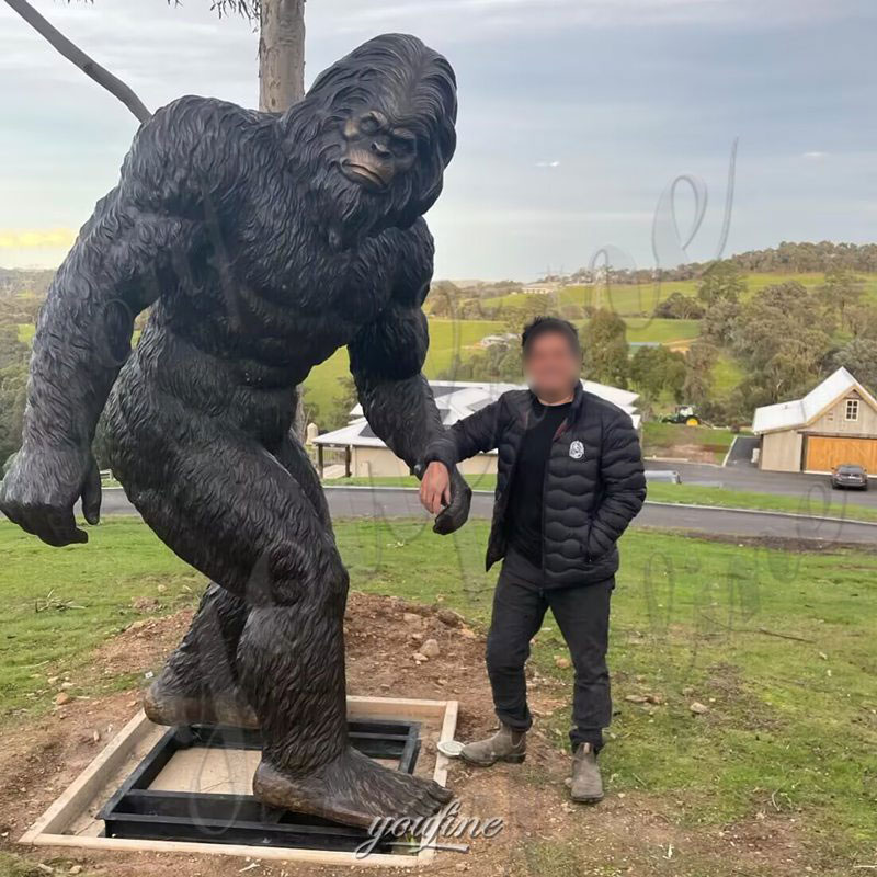 Feedback from Australia's Large Sasquatch Statue
