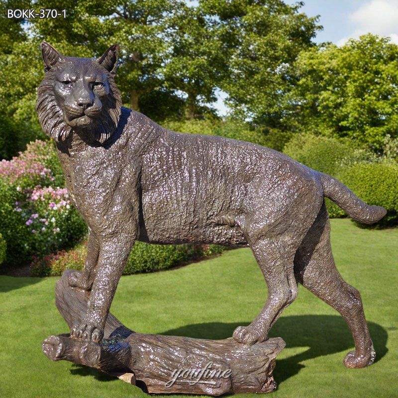 bobcat statue