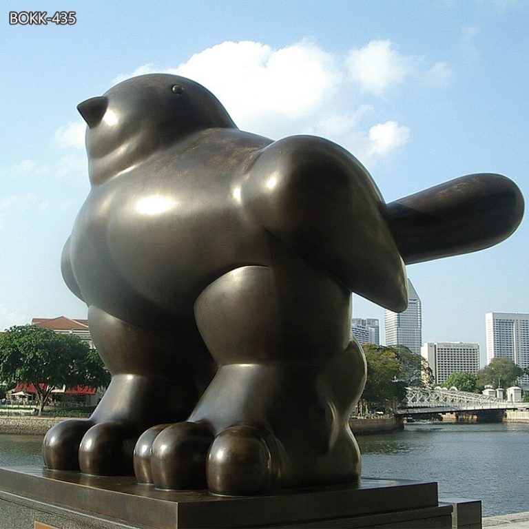 fat bird sculpture