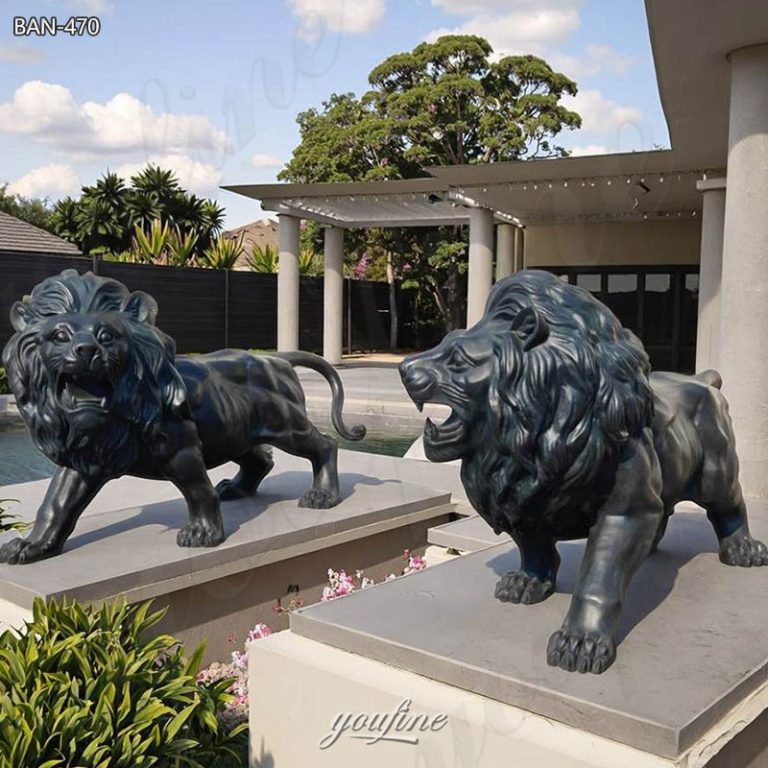 lion statue for home
