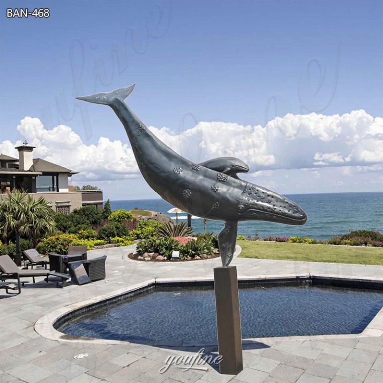 whale sculptures