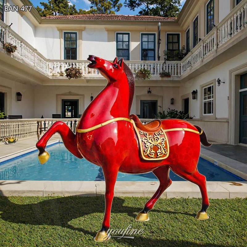 bronze tang horse statue