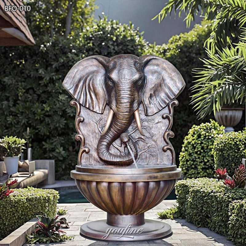 elephant water fountain