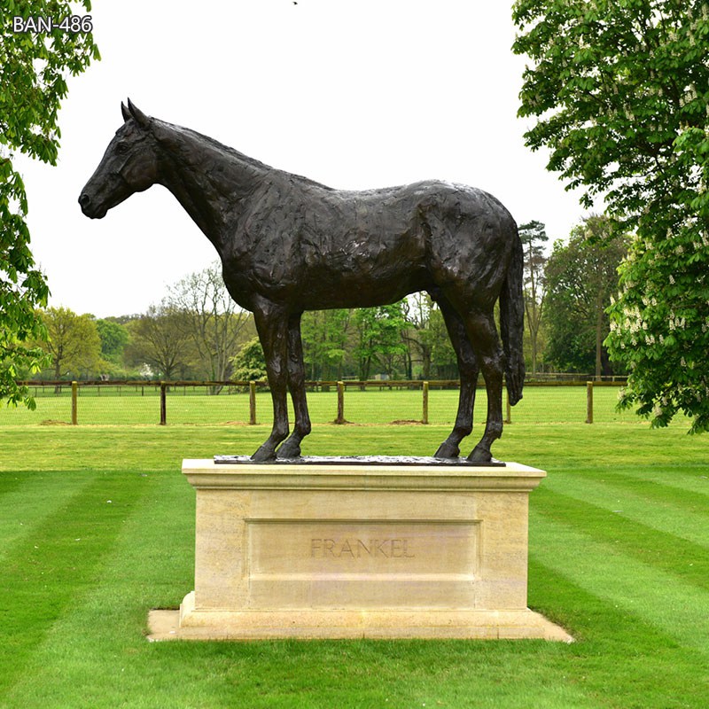 famous bronze Frankel statue