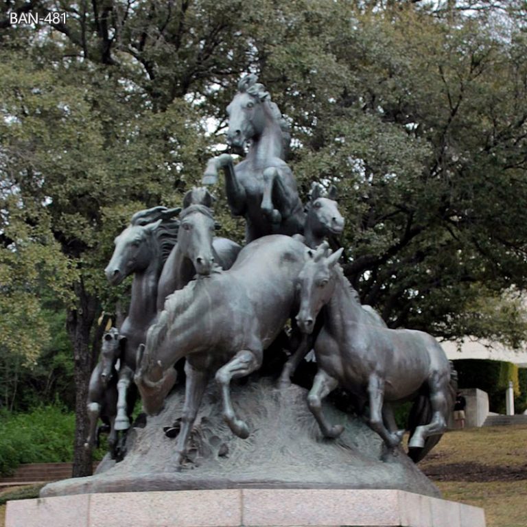 mustang statue