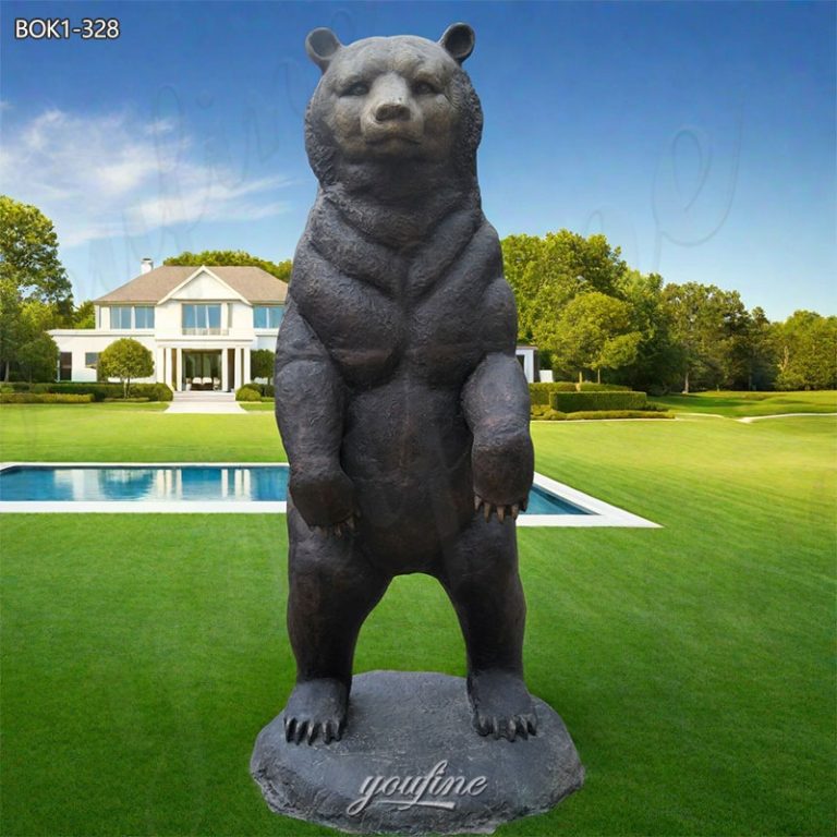 black bear statues