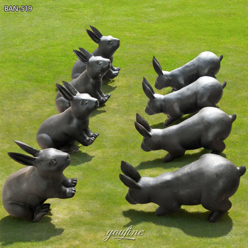 rabbit yard sculpture