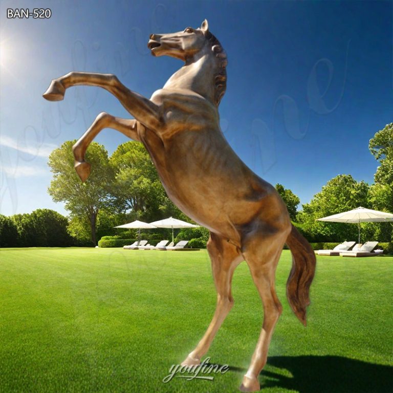 standing horse statue
