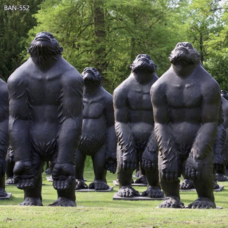 ape sculptures