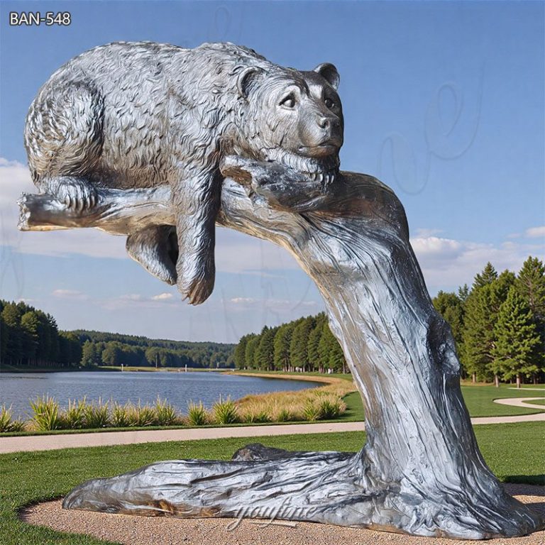 bear yard statues