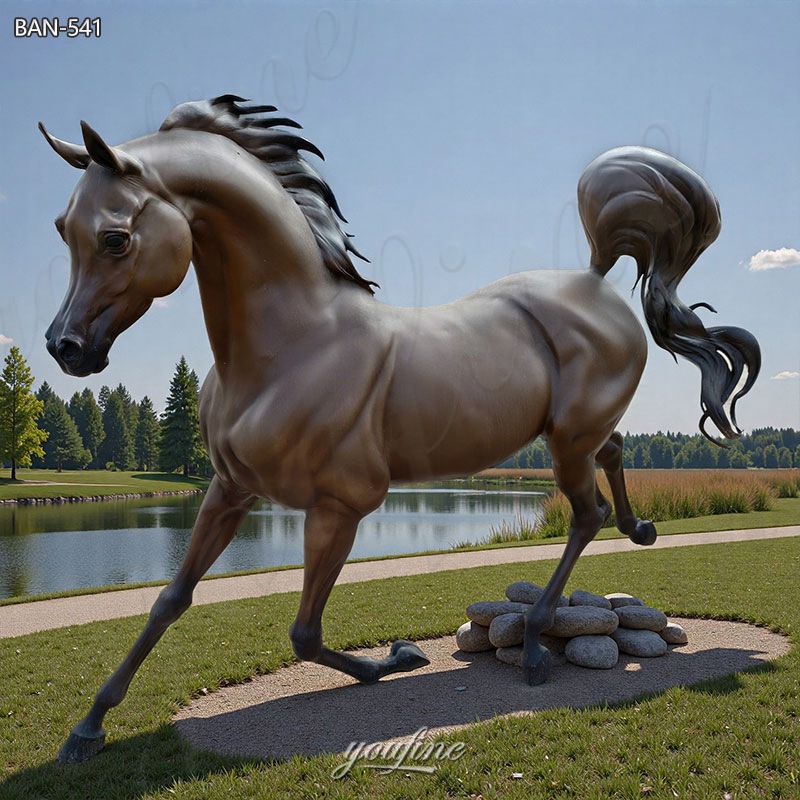 Bronze Real Size Colt Statue