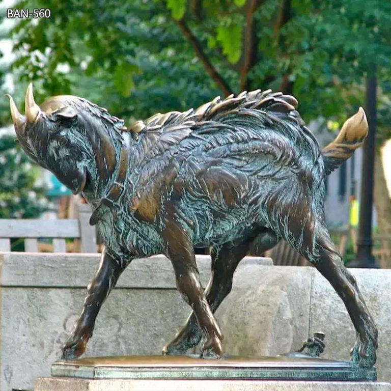 billy goat sculpture