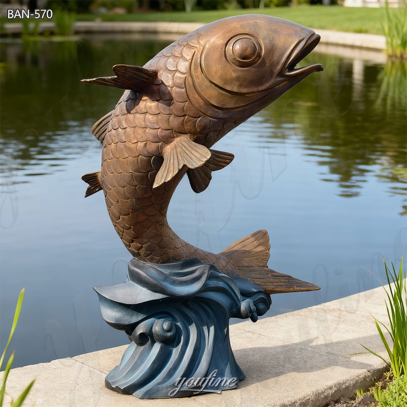 carp statue