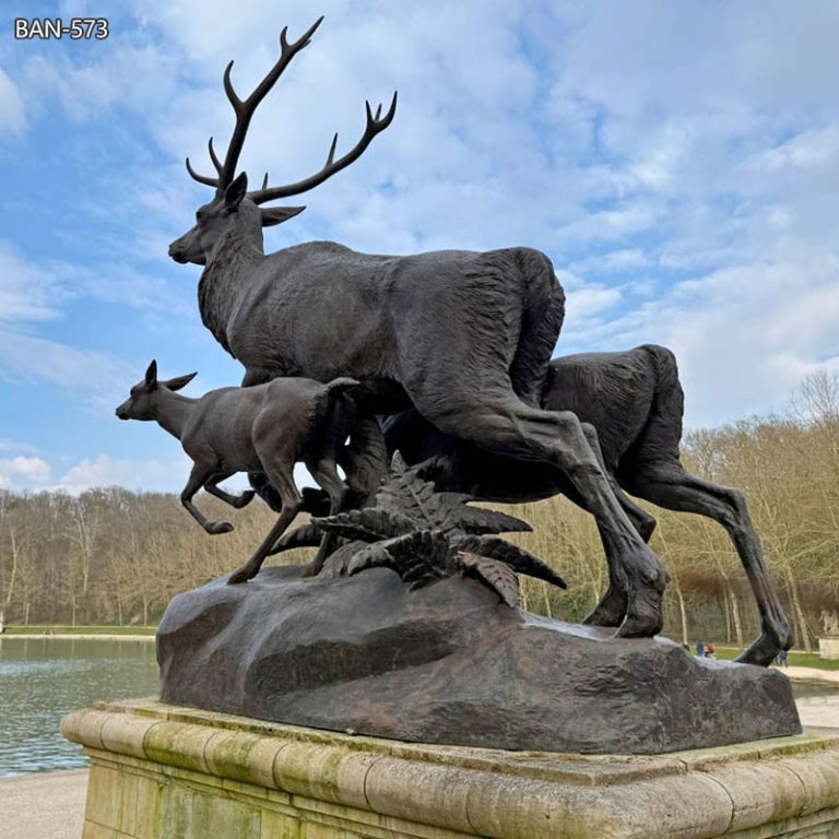 large deer lawn ornament