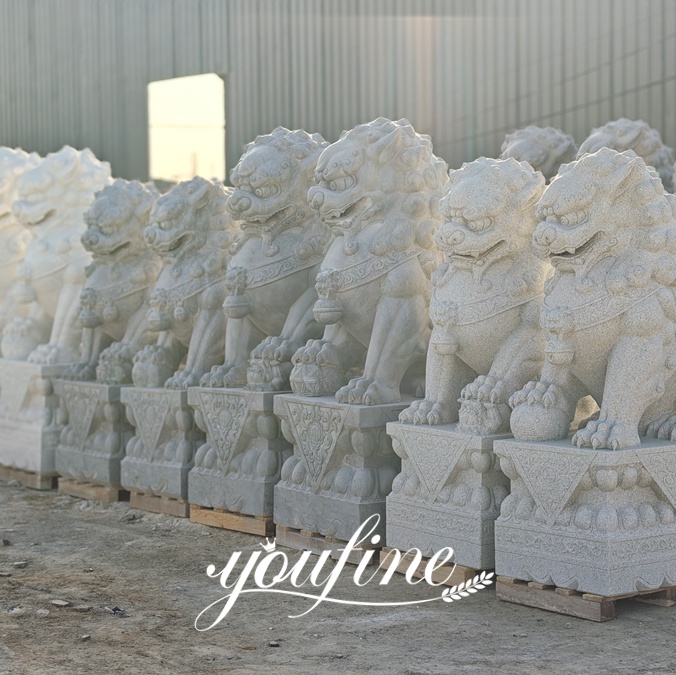 different-size-foo-dog-statue