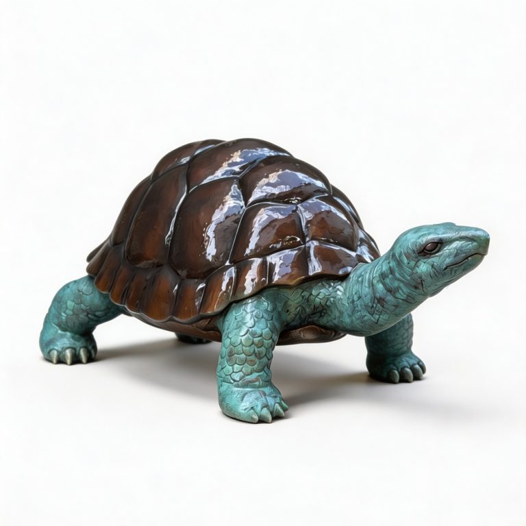 bronze turtle garden statue for sale