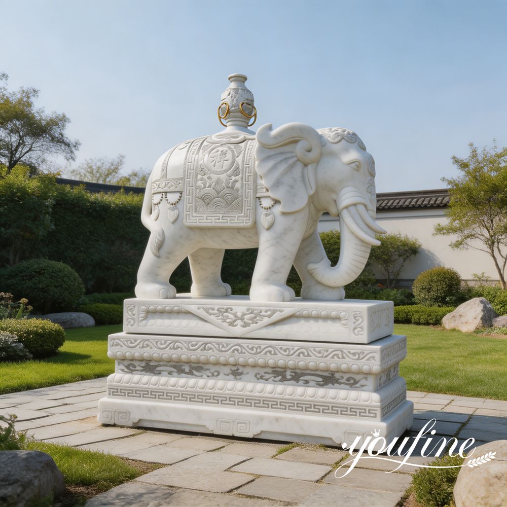 marble-elephant-statue-garden-decoration