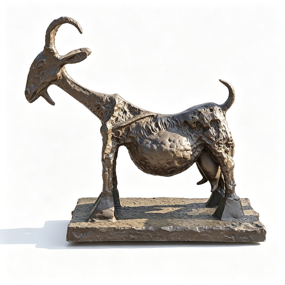 picasso goat sculpture for sale